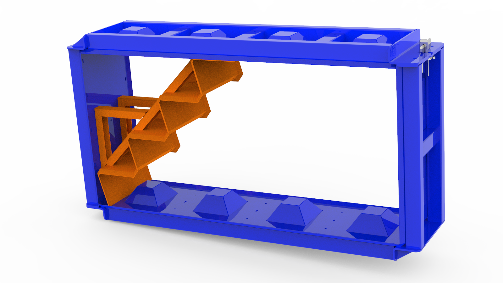 Réservation escalier pour moule 40 x 80